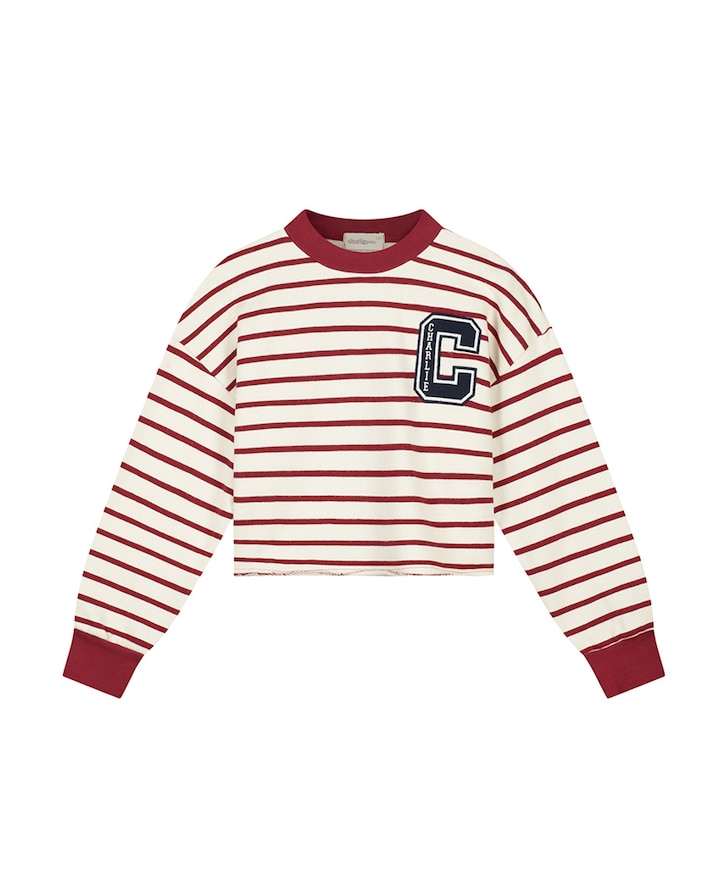 Meisjes sweater ecru