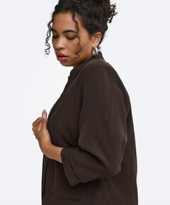 Dames blazer bruin