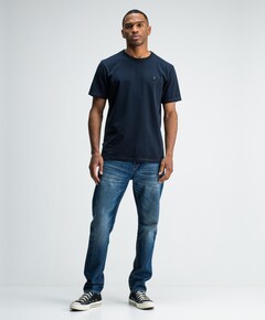 Heren T-shirt blauw