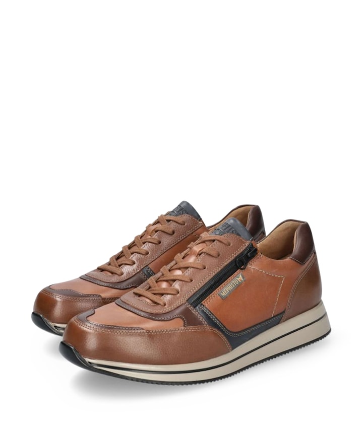 Gilford  heren sneakers bruin