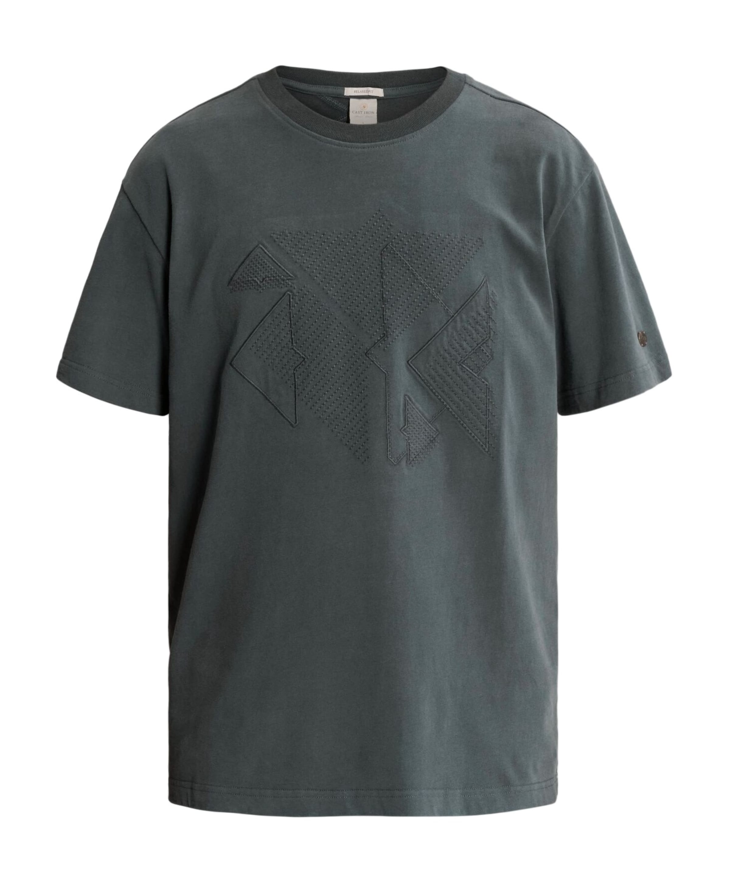 Heren T-shirt blauw
