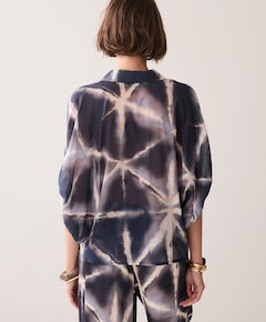 Dames blouse blauw