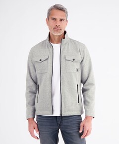 Heren vest grijs