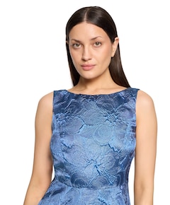 Dames jurk blauw