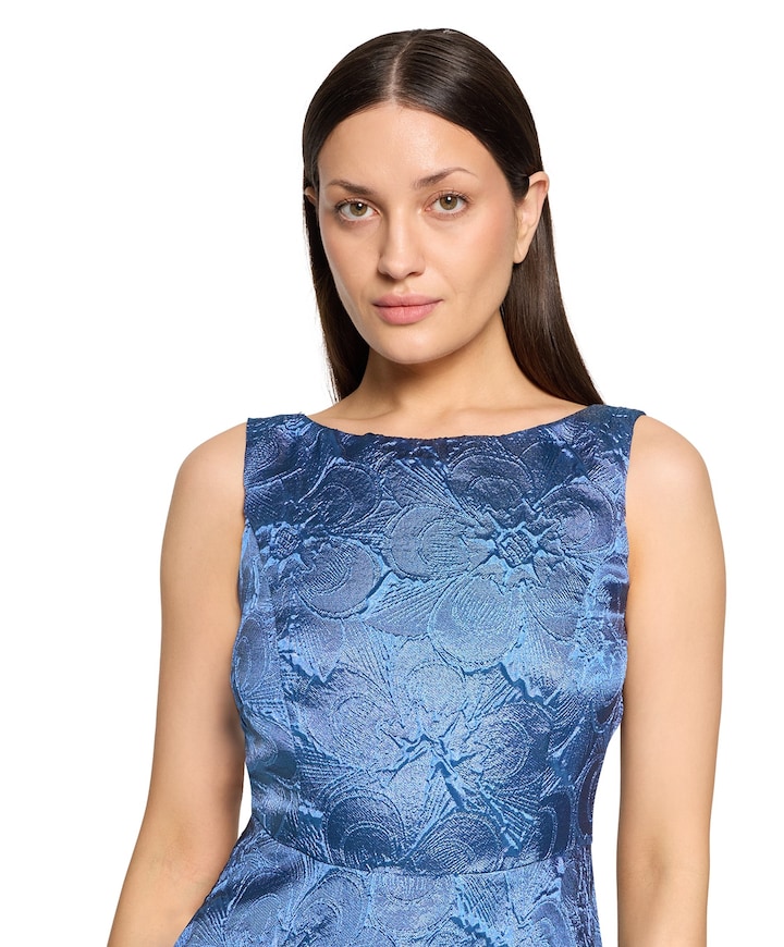 Dames jurk blauw