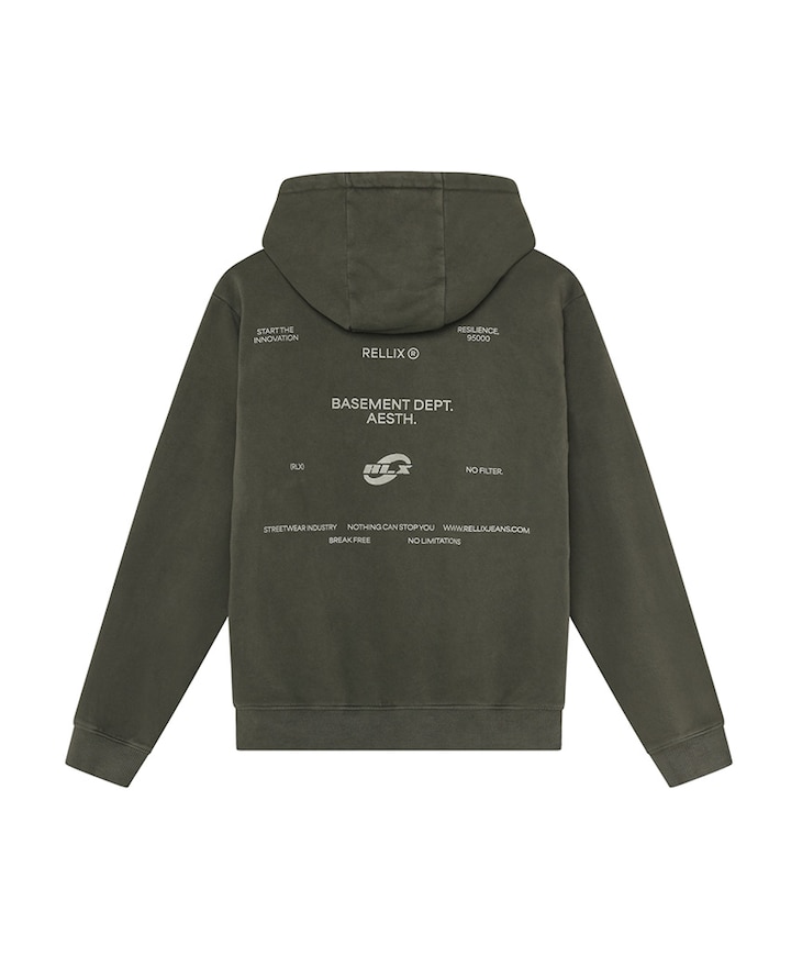 Jongens hoodie groen