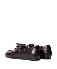 Boat loafer dames loafers bordeaux