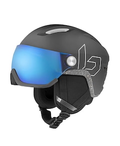 Skihelm blauw