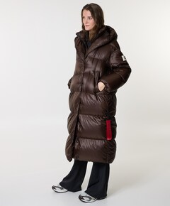 Dames jas bruin