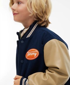 Jongens jas blauw