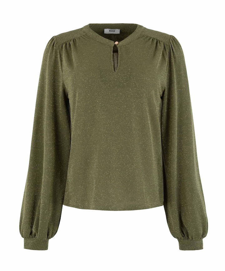 Dames blouse groen