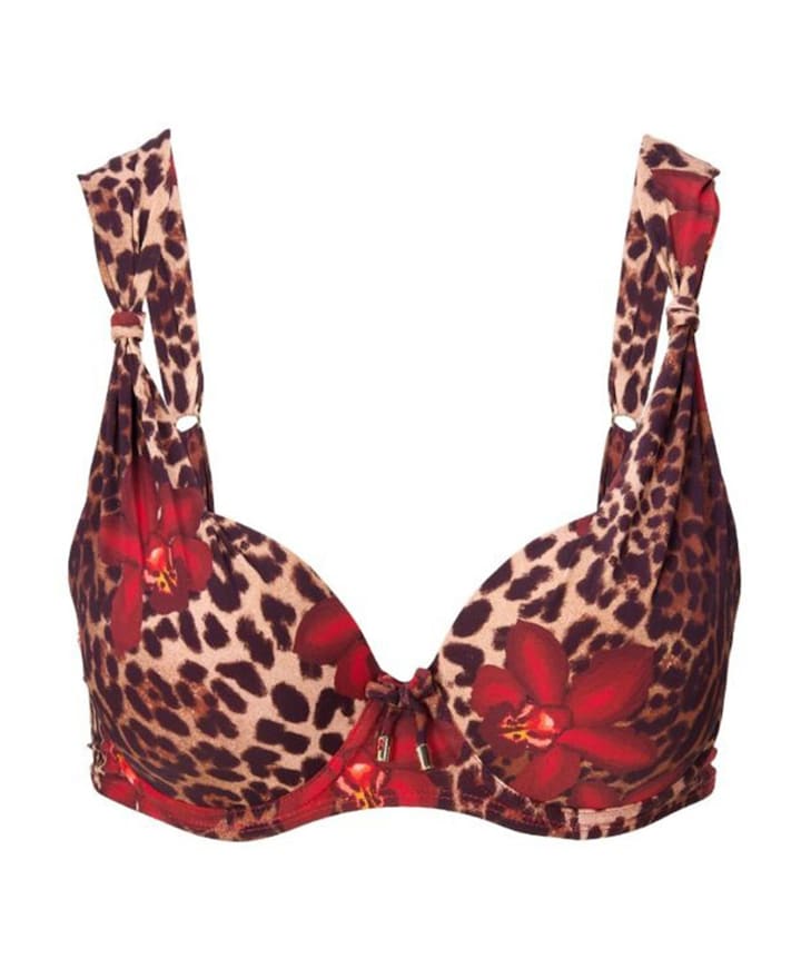 Dames bikinitop rood
