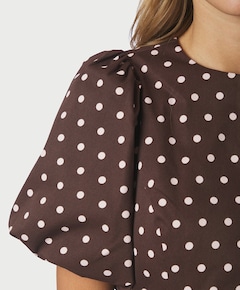 Dames blouse bruin