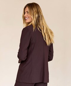 Dames blazer bruin