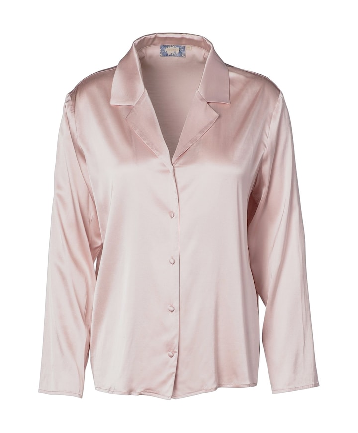 Dames pyjamatop roze