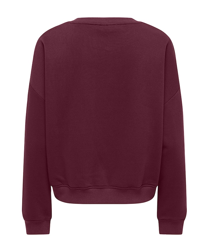 Dames sweater bordeaux