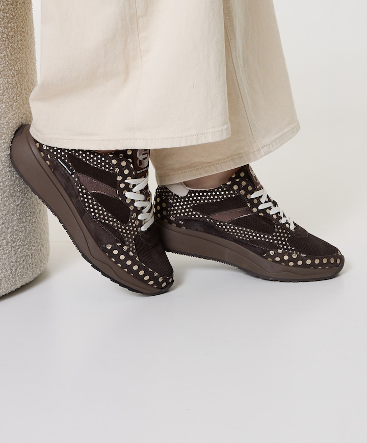 dames sneakers bruin