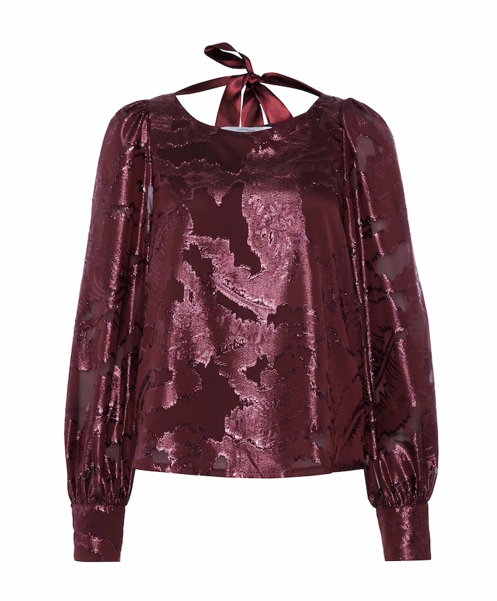 Blouse bordeaux
