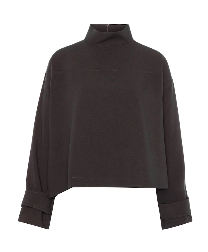 Dames blouse bruin