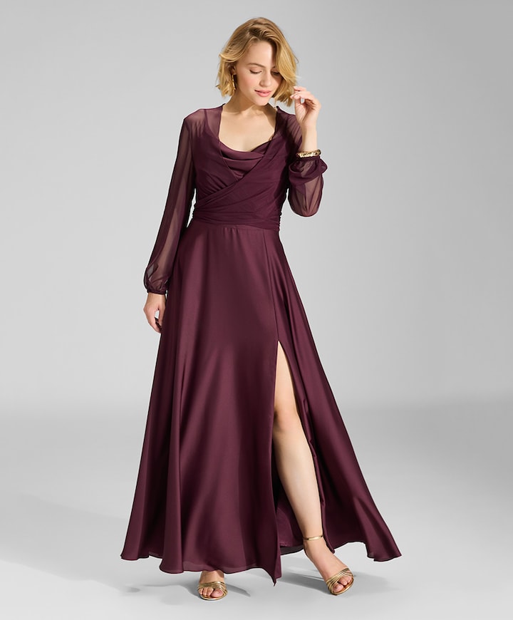 Dames blazer bordeaux