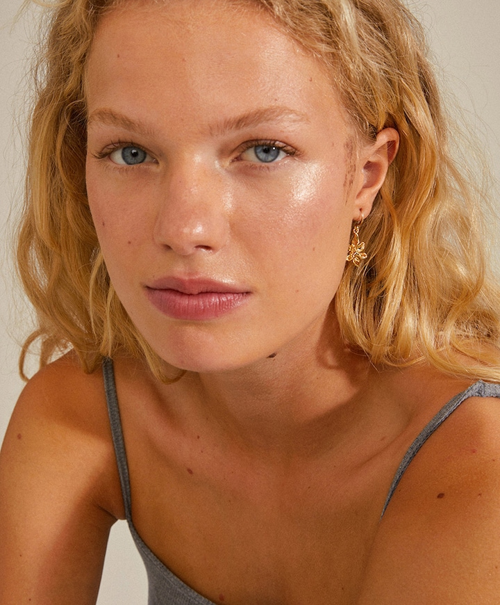 Dames oorbellen goud