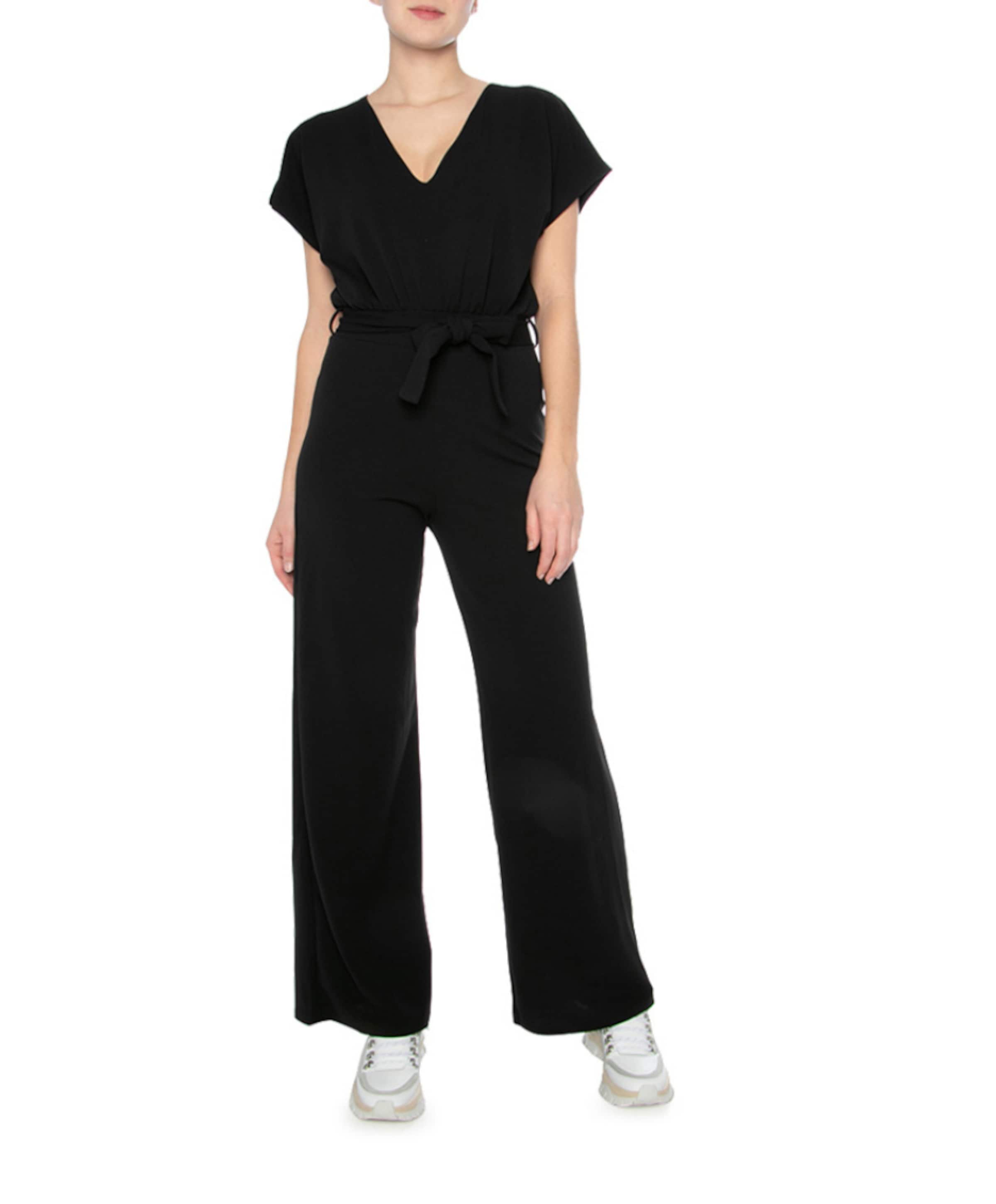 Girl-ju.v dames jumpsuit zwart