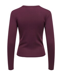 Dames longsleeve bordeaux