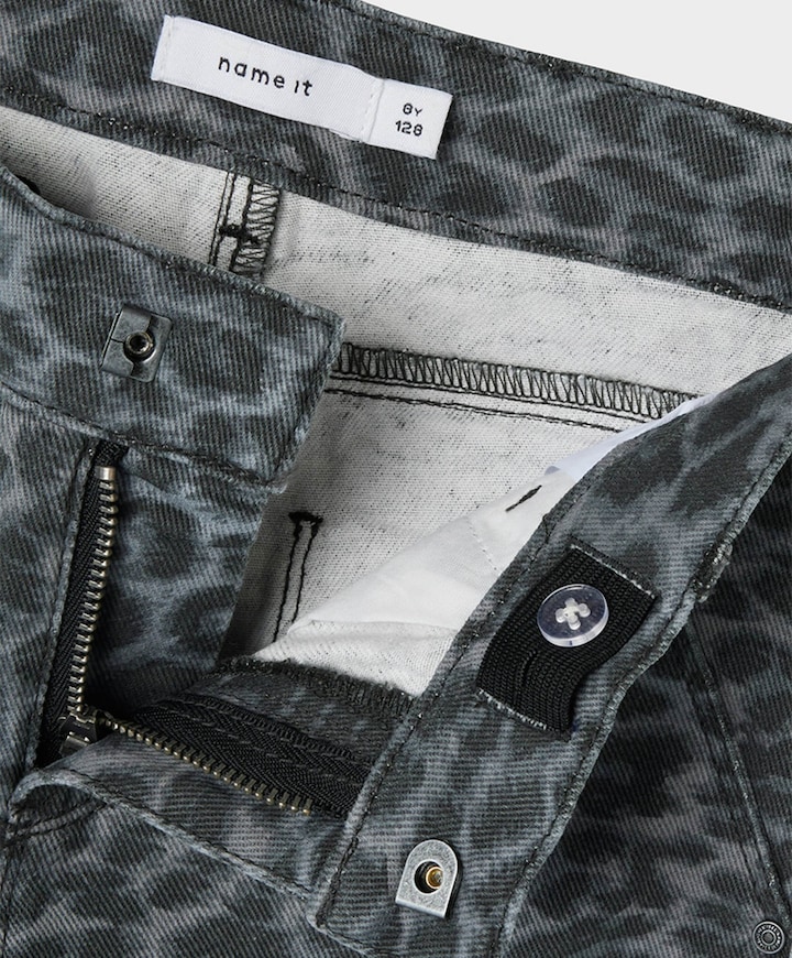 NKFROSE WIDE TWI PANTS 4444-TD O meisjes jeans grijs
