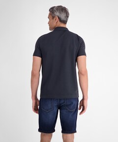 Heren polo blauw