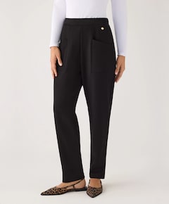 Dames pyjamabroek zwart