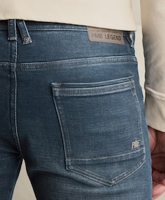 TAILWHEEL DARK NATURAL DENIM heren jeans blauw