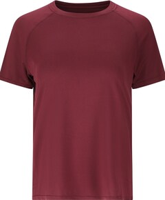 Dames t-shirt bordeaux