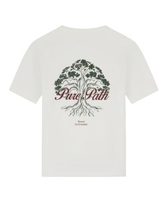 Heren T-shirt ecru