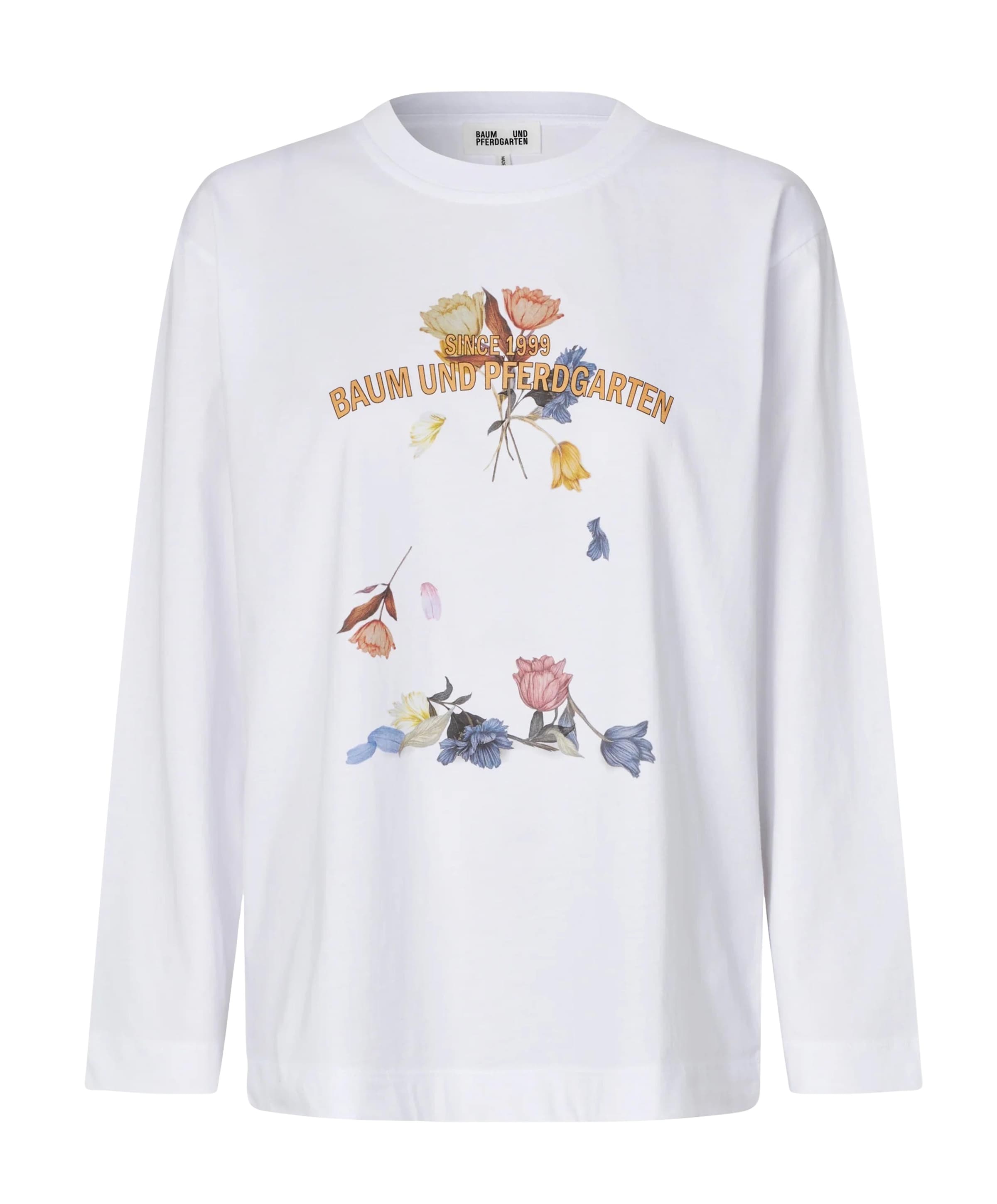 Dames longsleeve wit