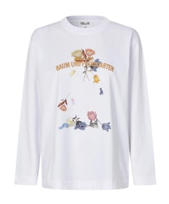Dames longsleeve wit