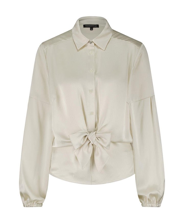 Dames blouse beige