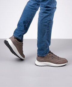 Mazzerato heren sneakers beige