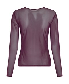 Dames longsleeve paars
