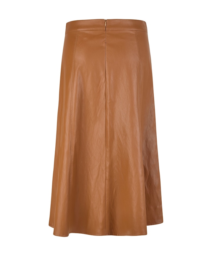 Dames rok bruin