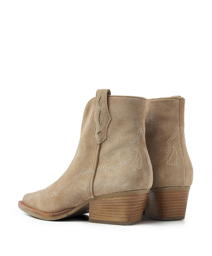 Do Olivia dames enkellaarzen bruin