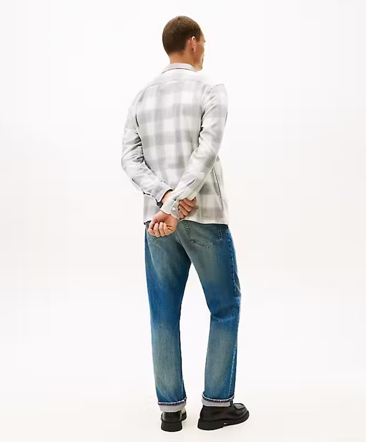 Heren overshirt ecru