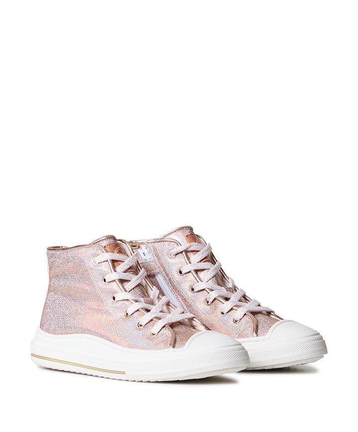 meisjes veterschoenen roze