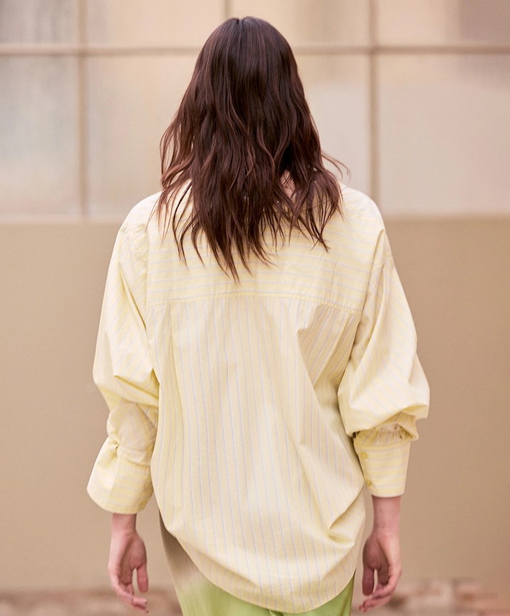Dames blouse geel