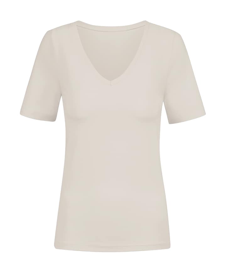 Dames T-shirt beige