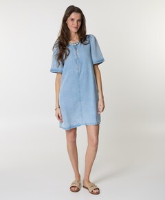 Dames jurk blauw