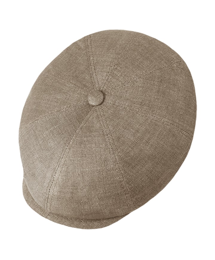 Heren cap beige