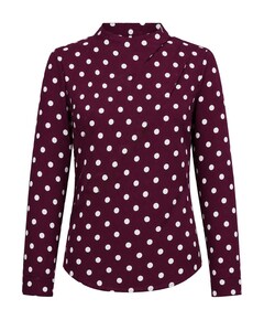 Dames longsleeve paars