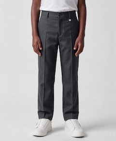 relaxed fit jongens pantalon zwart