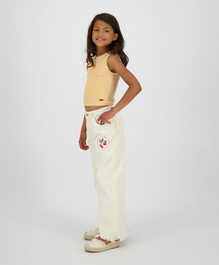 Cassie Special meisjes jeans ecru