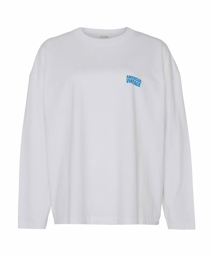 Dames longsleeve wit